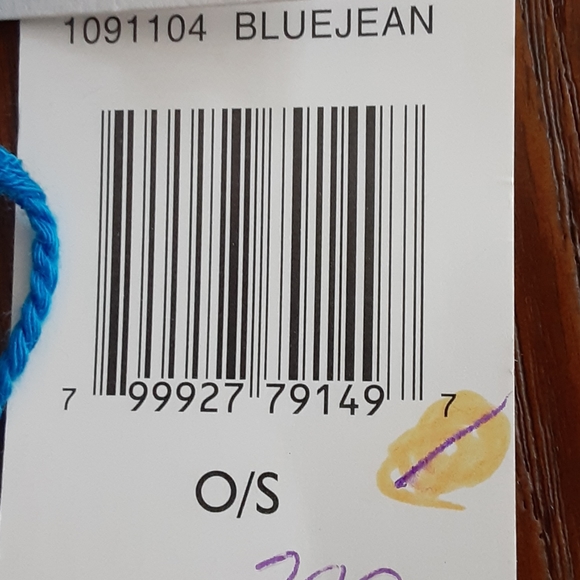 NWT blue gauzy neck wrap - Picture 7 of 7